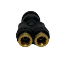 PLC Y Union Fitting DOT, 1/4in X 1/4in X 3/8in | 177.12C63446 Automann