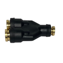 PLC Y Union Fitting DOT, 3/8in X 3/8in X 1/4in | 177.12C63664 Automann