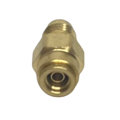 Brass PLC Male Connector, 1/4 x 1/4in SAE | 177.13B684S4 Automann
