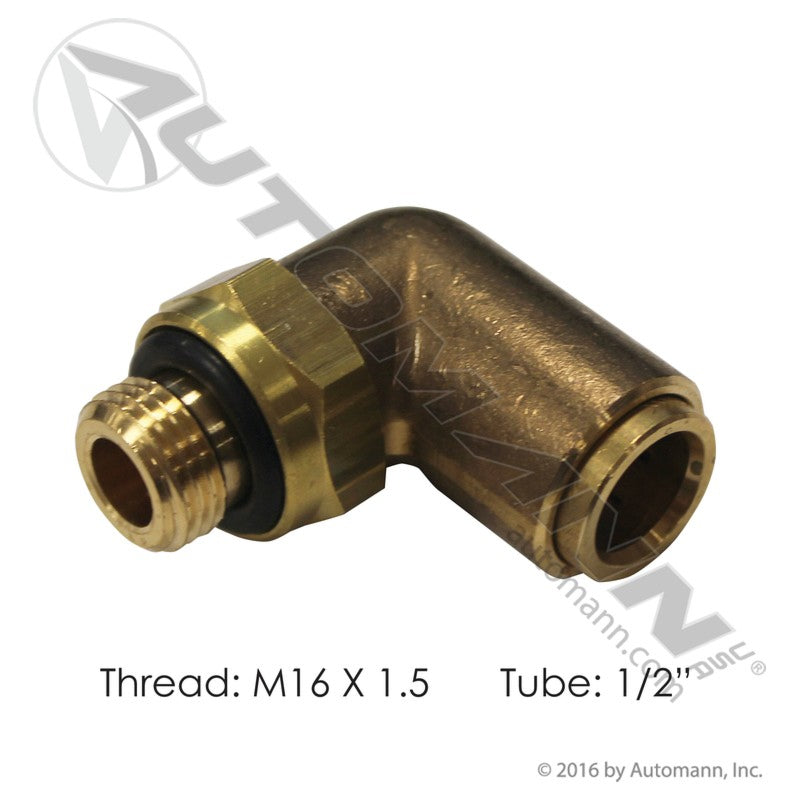 Brass PLC Male SWL Elbow 1/2in X M16 | 177.V20515114 Automann