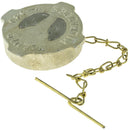 Non-Locking Gold Fuel Cap | 2002-00 MotoRad