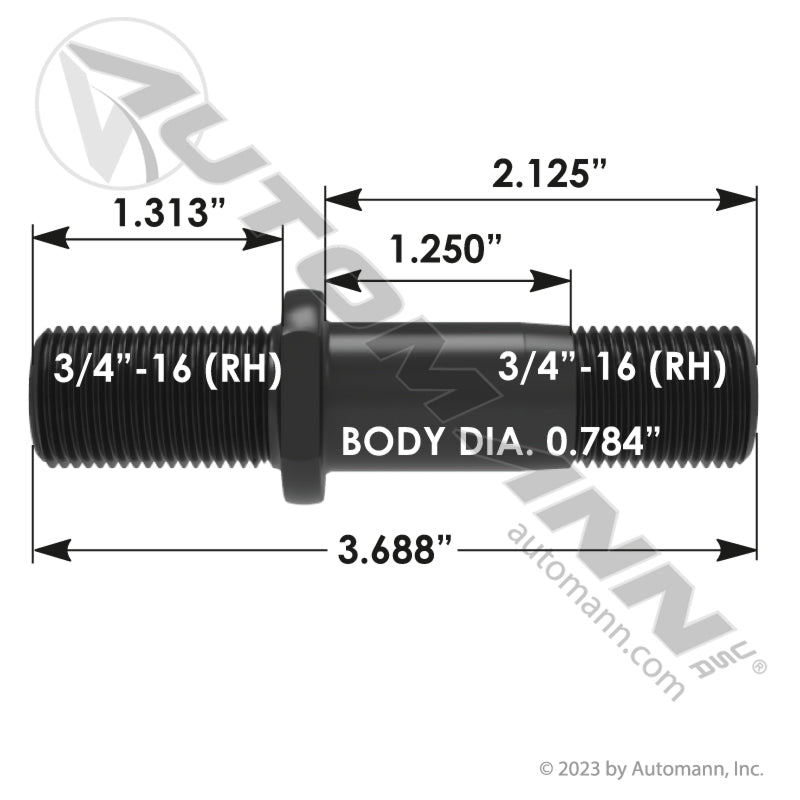 Double Ended Stud | 201.7003R Automann