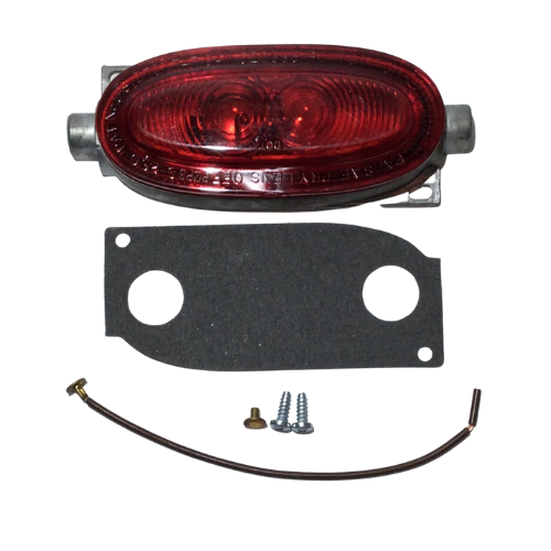 4" Red Clearance or Side Marker w/ Two 1/8 N.P.T. End Entrance | 210001 Betts Lighting