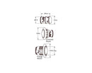 33 Series .75" Red LED & Rubber Grommet Mount | 33065R Trucklite