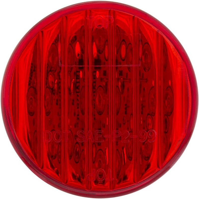 9 LED 2" Round Light (Clearance/Marker) - Red LED/Red Lens | 38171 United Pacific