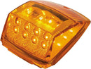 17 LED Reflector Square Cab Light - Amber LED/Amber Lens | 39527 United Pacific