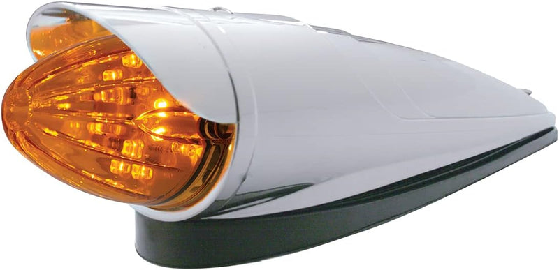 19 LED Watermelon Grakon 1000 Cab Light Kit with Visor - Amber LED/Amber Lens | 39954 United Pacific