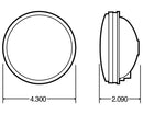 Stop/Turn/Tail Light | 40285R Trucklite