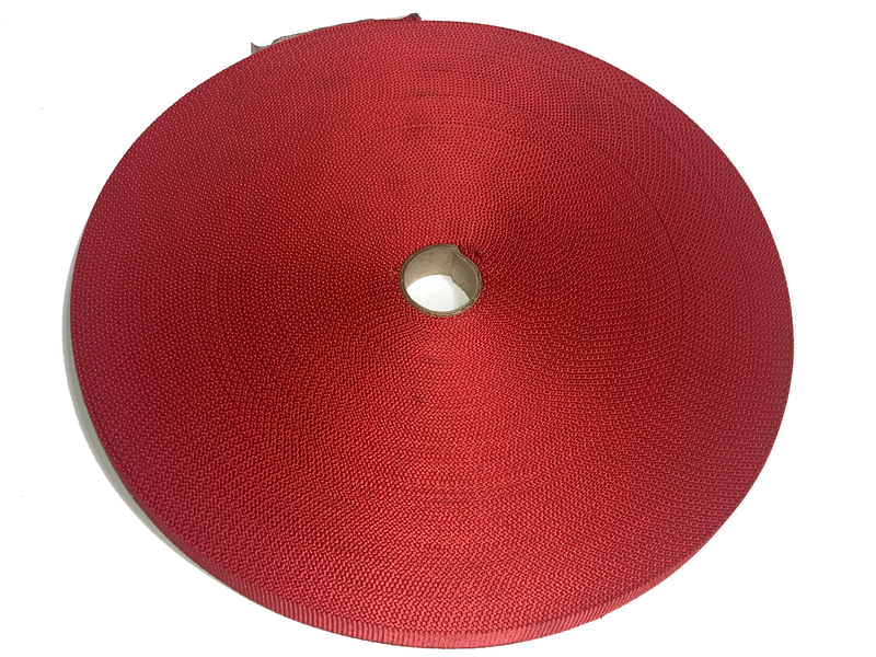 1” Bulk Red Nylon Webbing - 100 Ft Roll | 41820-10RL Ancra Cargo