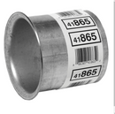 3.5" Aluminized Steel Flare to Pipe Connection Exhaust Pipe | 41865 Walker Exhaust