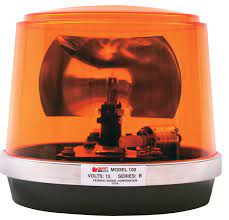 Model 100 Amber Beacon Strobe Light, Permanent Mount | 443112-02 Federal Signal