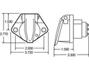 7-Pin Receptacle | 50872 Trucklite