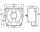 Gray Surface Mount Adapter Box | 50882 Trucklite