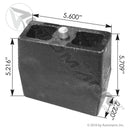 5" Axle Riser | 521.5257 Automann