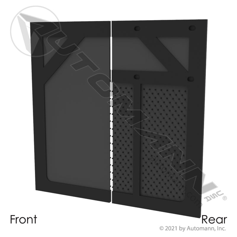 Heavy Duty Mud Flap 24 x 24 x 0.5in | 562.112424 Automann