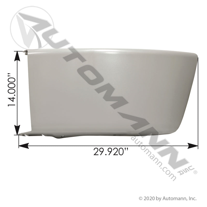 Bumper End LH M2-106 Freightliner | 564.46226 Automann