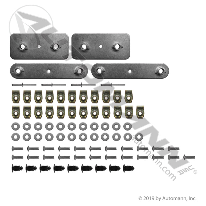 Bumper Bolt Hardware Kit Freightliner | 564.46436BK Automann