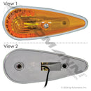 Cab Marker Light Amber | 571.LG321A Automann