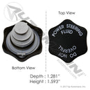 Power Steering Reservoir Cap | 572.4005 Automann