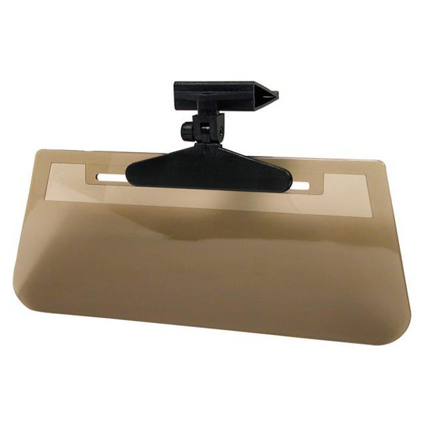 Fully Adjustable Clip-On "Ray Stopper" Tinted Sun Visor | 70006 Custom Accessories