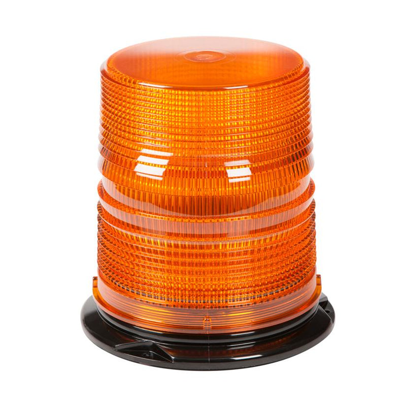 Tall Dome Amber LED Beacon with S-Link Synchronization, Permanent Mount | 78053 Grote