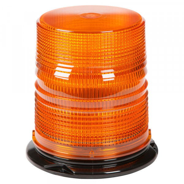 High Profile Tall Dome Amber LED Beacon, Permanent Mount | 78063 Grote