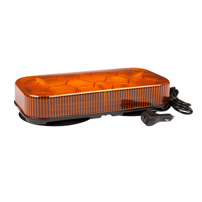 Amber Class I LED Mini Light Bar, Vacuum/Magnetic Mount | 78133 Grote