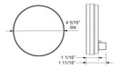 Red stop/turn/tail light | STL603RB Optronics