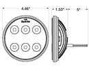 4 in. Round LED Work Light | 80220 Trucklite