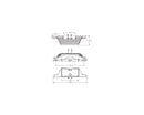 3x9 Rectangular Perimeter Light | 81335C Trucklite