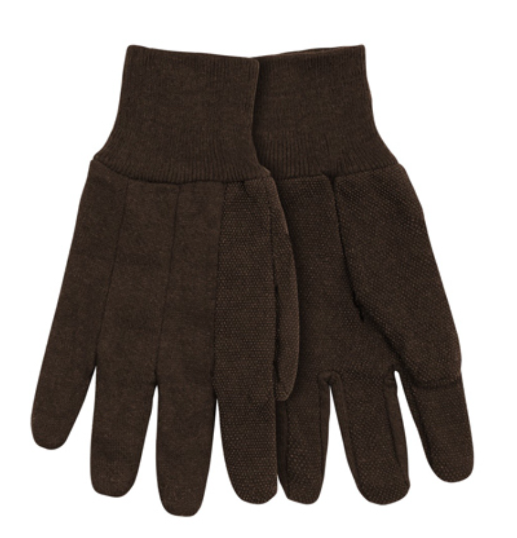9oz Brown Jersey Work Gloves | 820 Kinco
