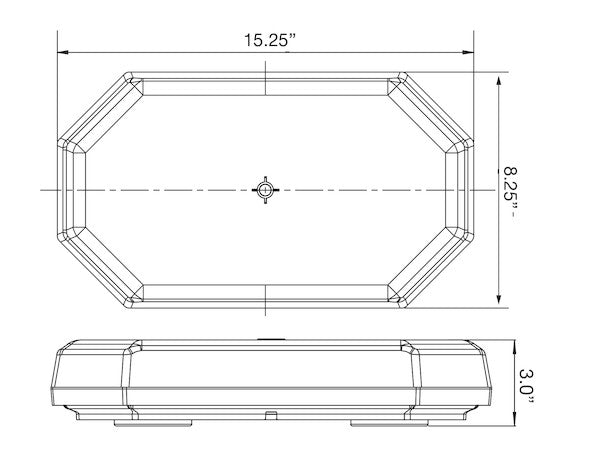 15 INCH OCTAGONAL LED MINI LIGHT BAR SERIES | 8891062 BUYERS PRODUCTS