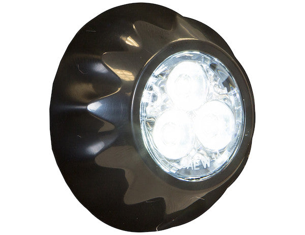 Clear Surface/Recess Mount Round LED Strobe Light | 8892401 Buyers Products