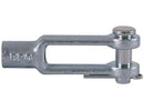 1/2 Inch Clevis with Pin and Cotter Pin Kit-Zinc Plated | B27086A38ZKT Buyers Products