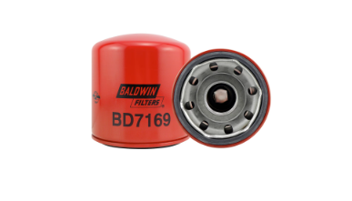 Dual-Flow Lube Spin-On Filter, 1 1/2-12 Thread | BD7169 Baldwin