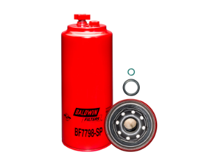 Baldwin BF7798SP | Fuel/Water Separator Spin-On Filter with Drain and ...