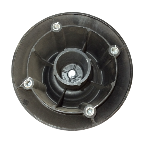 1T Reversible Sleeve Air Spring, 8" Collapsed & 23.5" Extended Height | 2 Stud/4 Flat Mount | Meritor FS9245