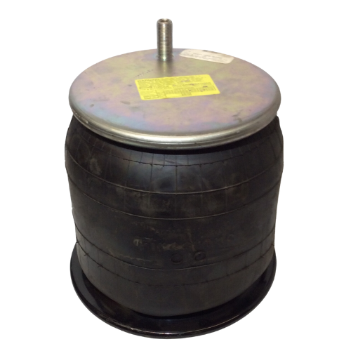 1T Reversible Sleeve Air Spring, 7.3" Collapsed & 20.70" Extended Height | 1 Stud/4 Flat Mount | Meritor FS9299