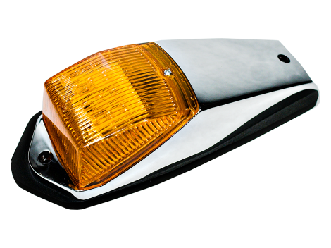 Amber Square Cab Marker Light | HD10131Y Heavy Duty Lighting