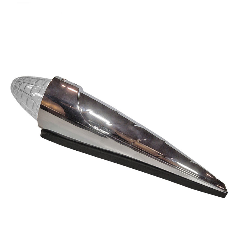 Amber, Clear Lens Bullet Nose Torpedo Cab Marker Light | HD15119YC Heavy Duty Lighting