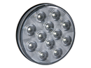 4" Round Backup White Light w/ Clear Lens | HD40012WSD Heavy Duty Lighting
