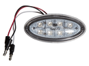 Clear Peterbilt Oval LED Side Marker Turn Light | HD45108SMDYC Heavy Duty Lighting