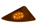 PACCAR Amber Triangular Left Fender Marker | HD46007YSD-LH Heavy Duty Lighting