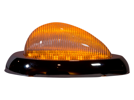 Freightliner® 2-Wire Teardrop Side Marker Turn Light | HD63015YCSD2CB Heavy Duty Lighting