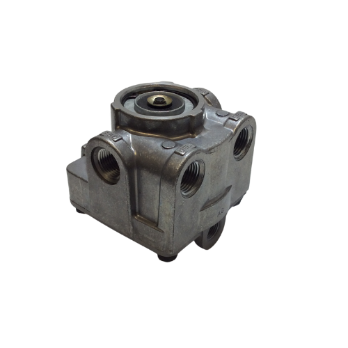 Air Brake Relay Valve - New, Single Control Line with Bracket | KN28061 Haldex