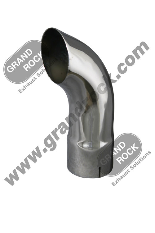 STACK CURVED,3.5"X12,ID CHROME | K35-12EXC Grand Rock