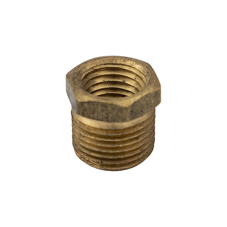 Brass Reducer Bushing - 3/8 to 1/4 Inch | RAB038025 Buyers Products