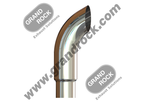 STACK CURVED,6"X24,R5"OD CHROME | SK6-24SBC Grand Rock