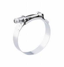 Stainless Steel T-Bolt Clamp with Floating Bridge, 1-9/16" | TB 138 Breeze
