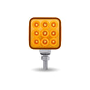 Amber/Red Stop, Turn & Tail 3" Mini Double Face Round Reflector LED Light | TLED-DS3X1 Trux Accessories